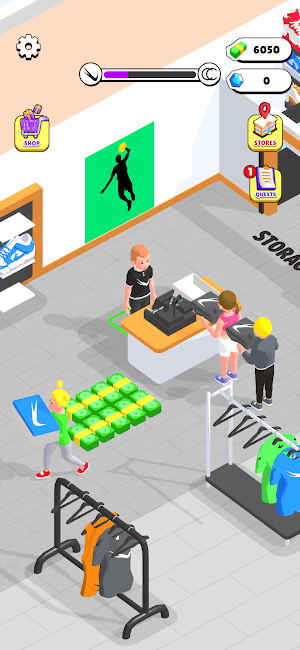 Outlets Rush cho bạn vào vai ông chủ một trung tâm thương mại
