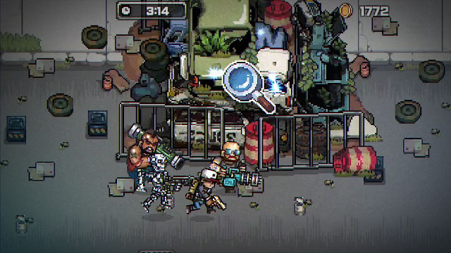 Mỗi người sống sót được trang bị các vũ khí đặc biệt