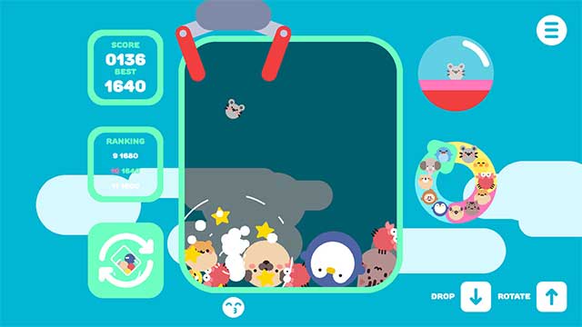 Hợp nhất những con vật nhỏ thành những con thú lớn hơn trong Zooplop 