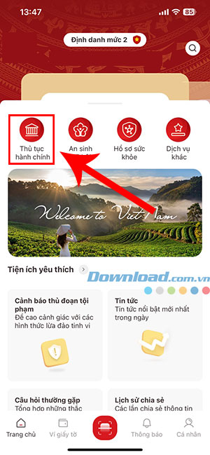 cach dang ky tam tru tren VNeID 1*449997