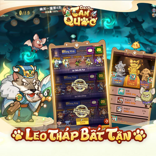 Hoạt động leo tháp bất tận