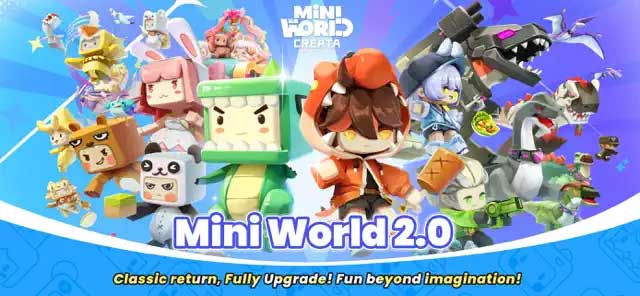 Bước vô kỷ nguyên vẹn mới nhất Mini World 2.0