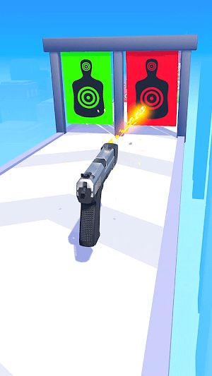 Weapon Master Gun Shooter Run là game vừa chạy vừa bắn súng phấn khích