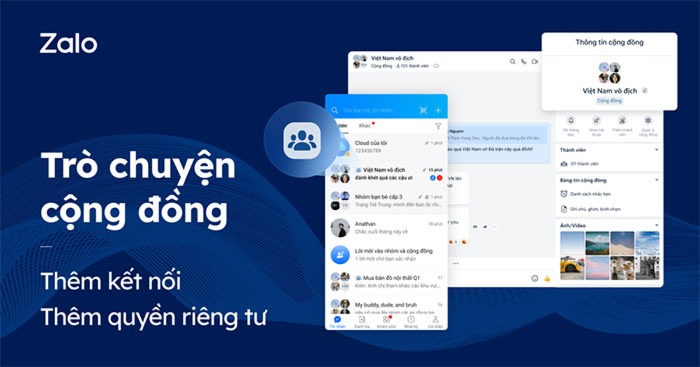 Cách nâng cấp nhóm thành trò chuyện cộng đồng trên Zalo