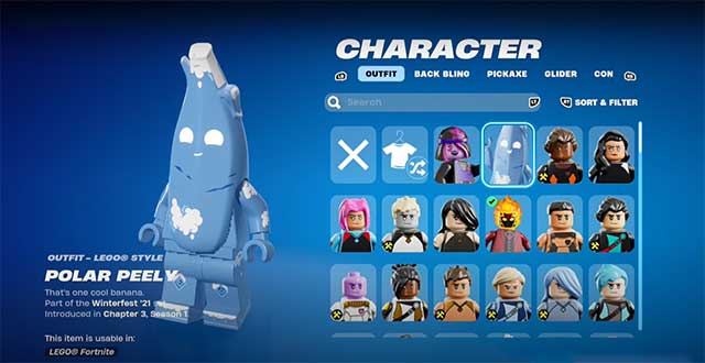 Polar Peely có thể được tìm thấy ở vùng có tuyết