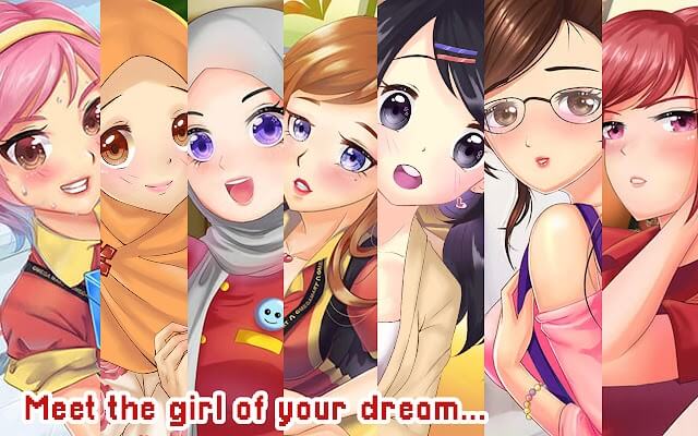 Gặp gỡ 10 cô gái xinh đẹp và phát triển mối quan hệ với họ trong game Citampi Stories