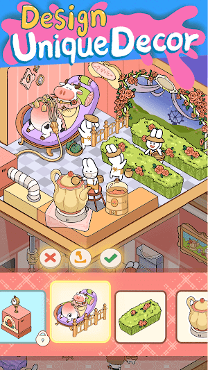 Trang trí khu chợ độc đáo