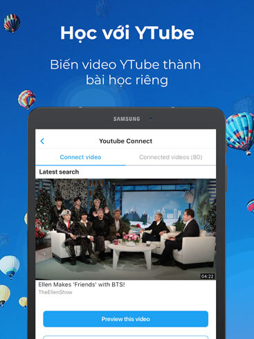 Học Tiếng Anh với Youtube