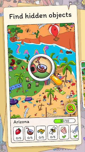 Hidden Objects The Journey là game giải đố tìm vật phẩm ẩn thú vị