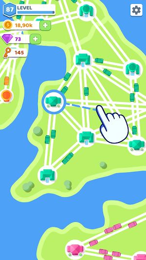 State Connect: Traffic Control cho iOS 1.90 - Game quy hoạch mạng lưới ...