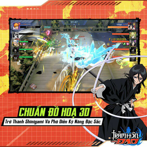 Chuẩn Đồ Hoạ 3D: Trở Thành Shinigami Và Phô Diễn Kỹ Năng Đặc Sắc