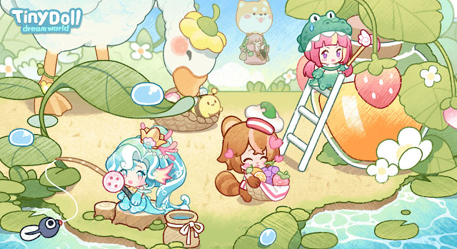 Hòa mình vào thế giới búp bê đáng yêu trong game Tiny Dolls Dream World