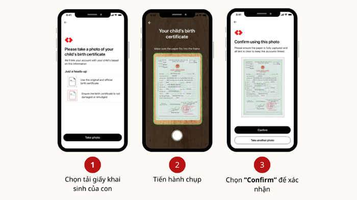 Tải giấy khai của con