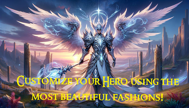 Tùy chỉnh anh hùng của bạn trong game MU Infinite Adventure với những bộ trang phục, cánh và trang bị tuyệt đẹp