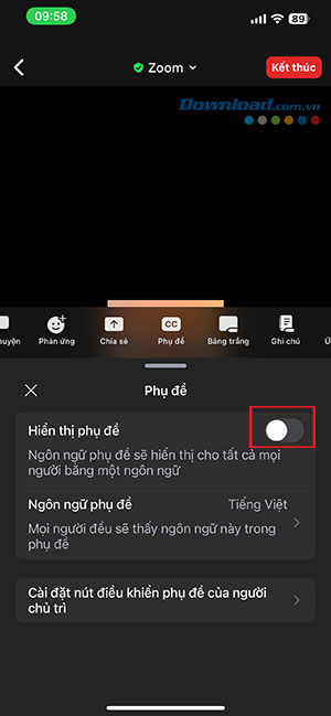 cach bat phu de tu dong trong Zoom 13*453634