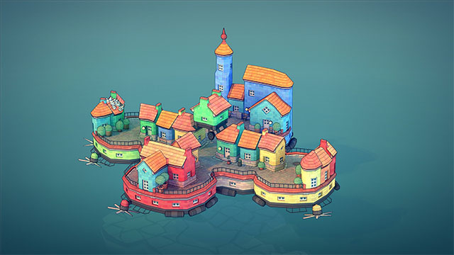 Town Scaper sở hữu đồ họa đẹp và âm thanh độc đáo, vô cùng hấp dẫn