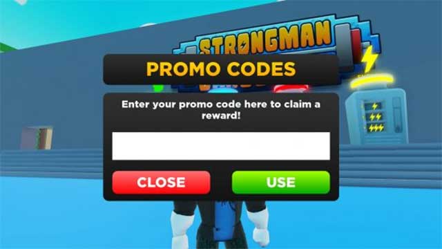 Việc đổi mã Strongman Simulator giống như nhiều trò chơi Roblox khác