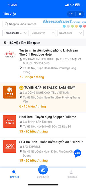 Zalo Mini App noi bat 5*454533