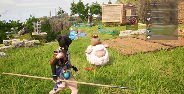 Một số Pal có thể đào vàng xung quanh căn cứ