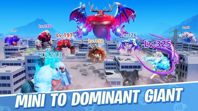 Lên cấp để thống trị các kẻ thù to lớn hơn