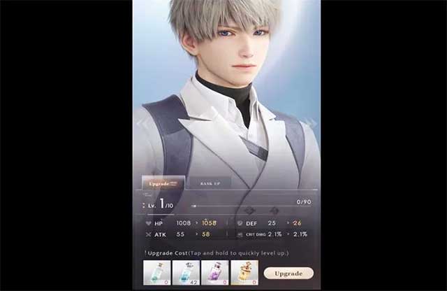 Nâng cấp Ký ức bằng cách sử dụng Chai điều ước