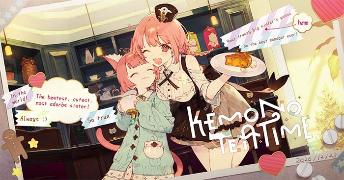 Kemono TeatimeDemoGame quản lý tiệm trà cảm xúc