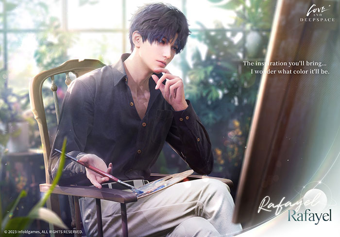 Rafayel trong Love and Deepspace
