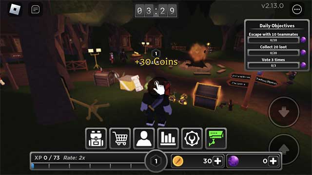 Đi đến khu vực lửa trại trung tâm và tìm nhân vật tên Cody để đổi code