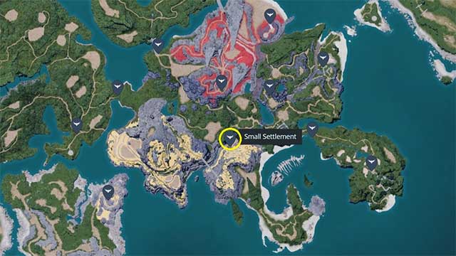 Nơi tốt nhất để tìm thấy nhiều Vixy một cách nhanh chóng là Small Settlement