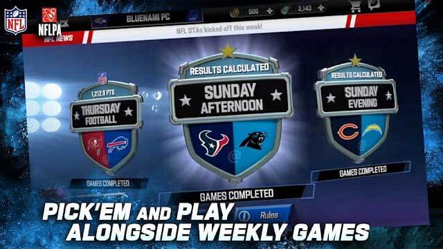 NFL 2K - Card Battler cho bạn thưởng thức các trận đấu thẻ chiến lược dựa theo môn thể theo bóng bầu dục