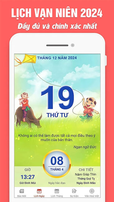 Lịch vạn niên 2024