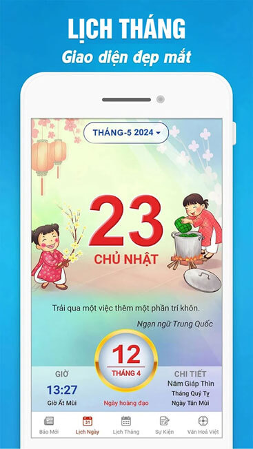 Giao diện đẹp