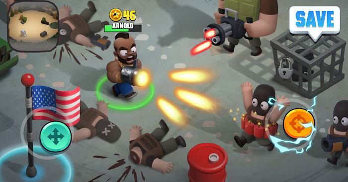 Cùng bạn bè chống lại khủng bố trong chế độ nhiều người chơi