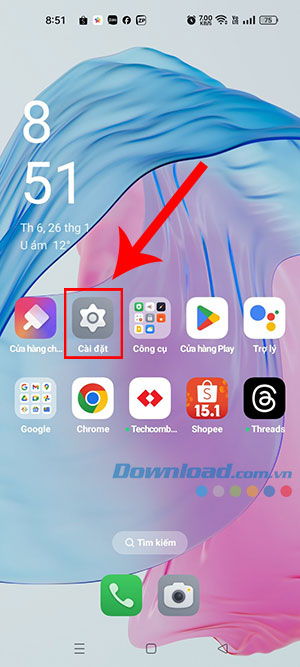 cach tat am thanh chup man hinh OPPO 1*456173