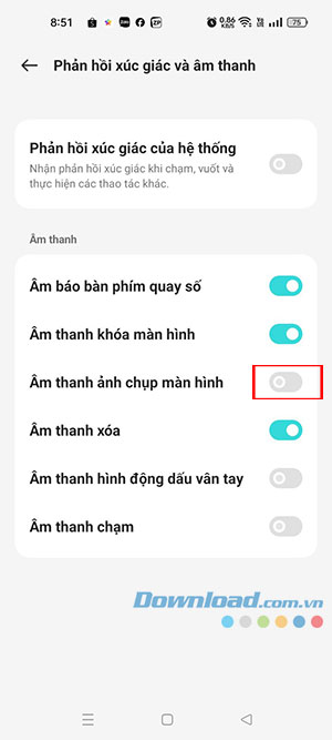 cach tat am thanh chup man hinh OPPO 5*456169
