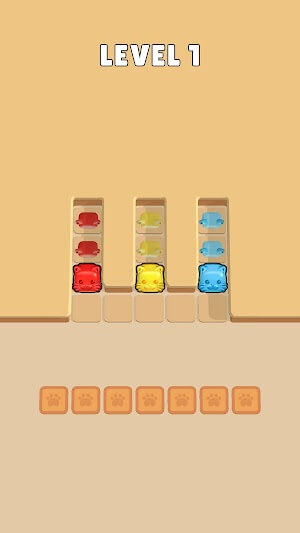 Cat Jam là game xếp khối mèo match-3 vui nhộn