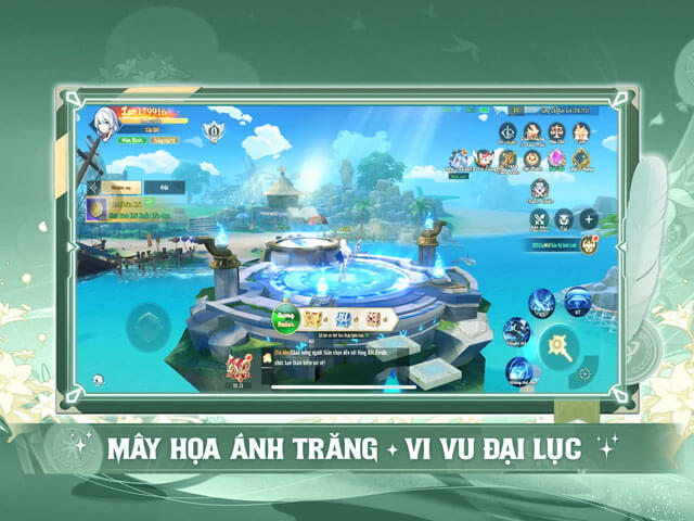 Mây họa ánh trăng - Vi vu đại lục