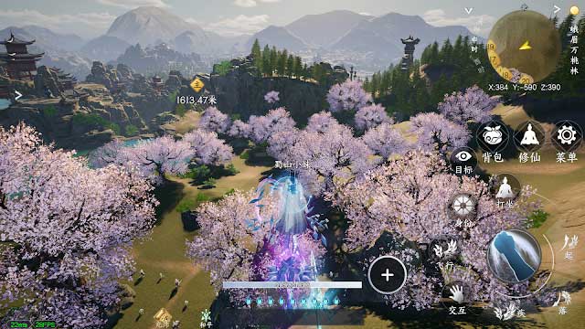 Đắm chìm trong thế giới tiên hiệp tuyệt đẹp của game Sword of Mystic Shu