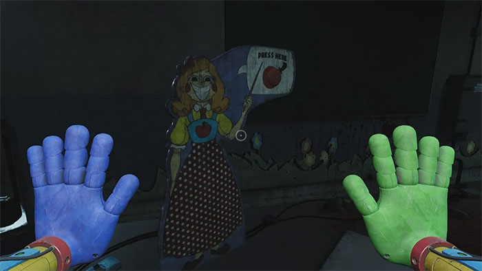 Tấm cut-out Miss Delight trong Poppy Playtime Chapter 3