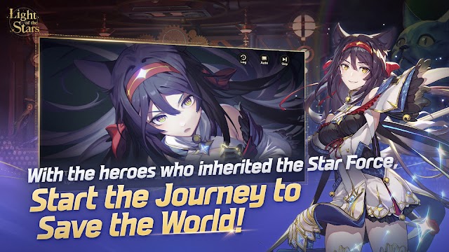 Cùng với các anh hùng kế thừa các vì sao, bắt đầu hành trình cứu thế giới trong game Light of the Stars