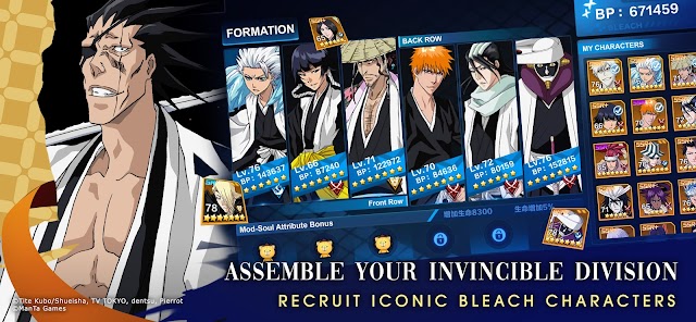 Tập hợp các nhân vật biểu tượng trong anime Bleach