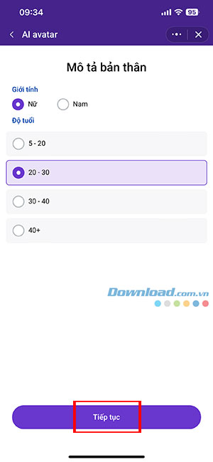tao anh dai dien Tet bang Zalo AI 5*457434