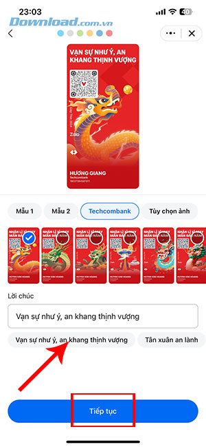 tao ma QR Tet tren Zalo 6*457652