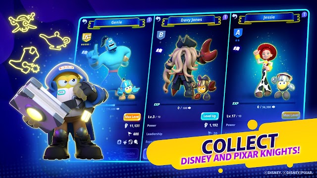 Thu thập các chiến binh Disney và Pixar đa dạng 