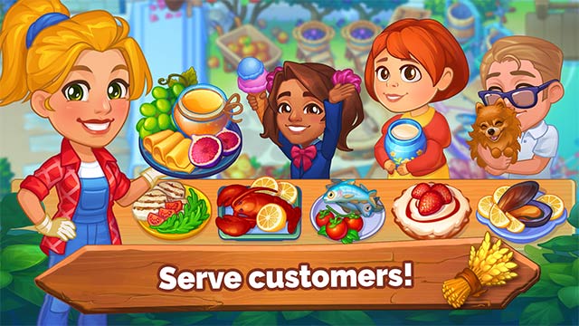 Farming Fever là sự pha trộn thú vị giữa game quản lý trang trại với nấu ăn vui nhộn, siêu tốc