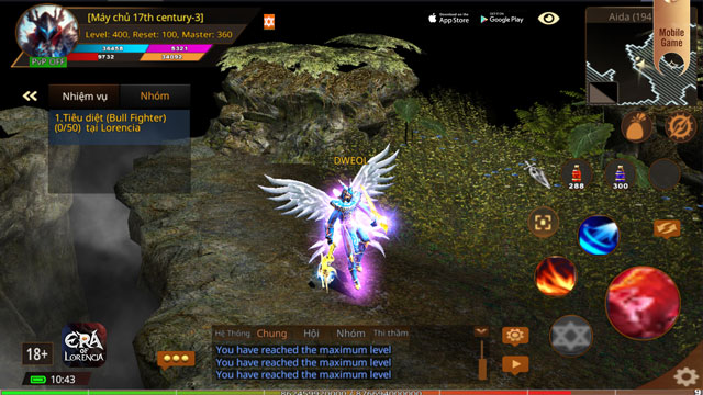 Game nhập vai cày cuốc chơi trên di động được chuyển thể nguyên bản từ MU Online