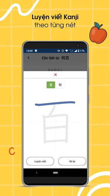 Luyện viết Kanji