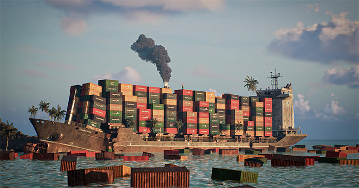 30 Days on ShipGame 30 ngày sinh tồn trên tàu container