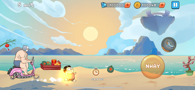 Điều khiển nhân vật chạy đua với áp lực công việc, cuộc sống