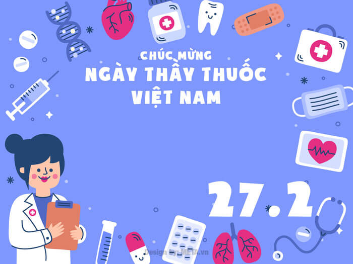 Download thiệp mừng Ngày Thầy Thuốc Việt Nam